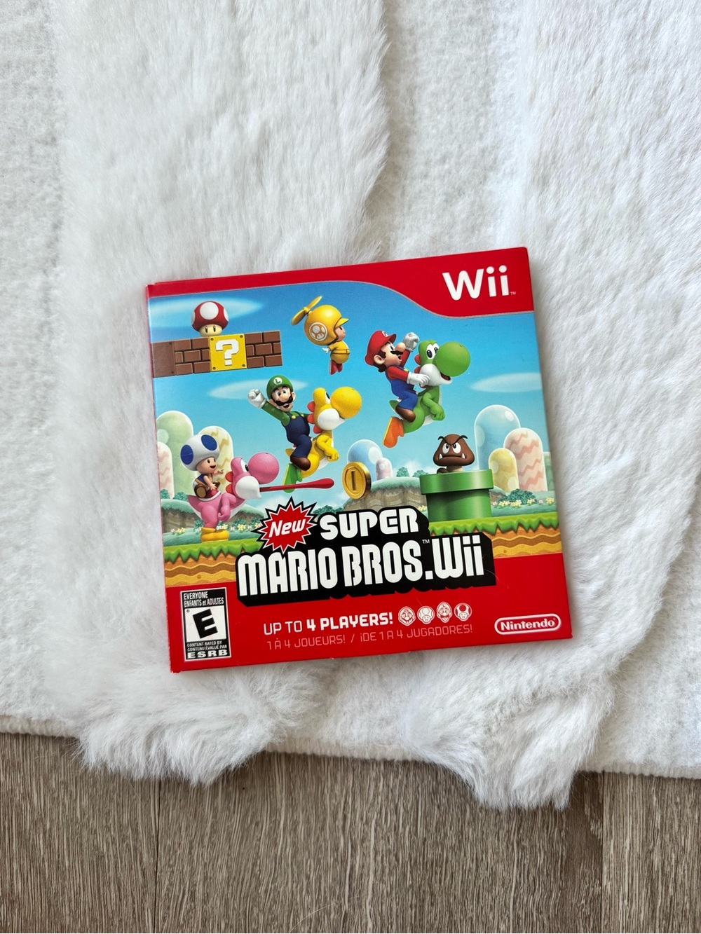 New Super Mario Bros Wii Nintendo Video Game